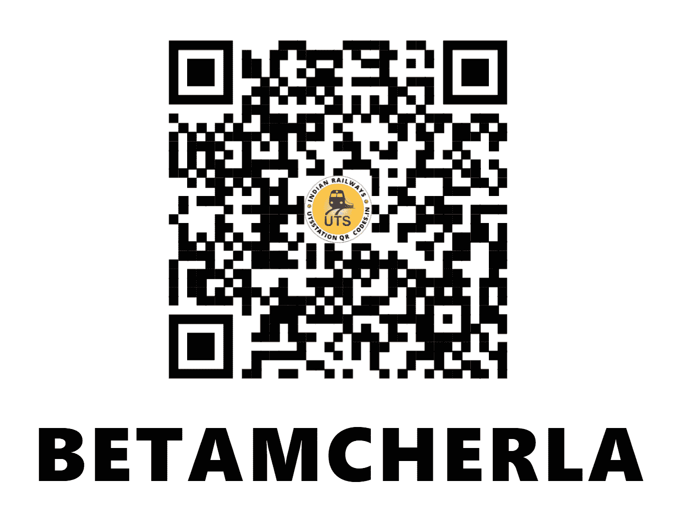 UTS QR Code for BETAMCHERLA - BMH (SC - ANDHRA PRADESH)